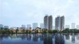 自贡城投釜溪印象河景新房，自住改善都适配